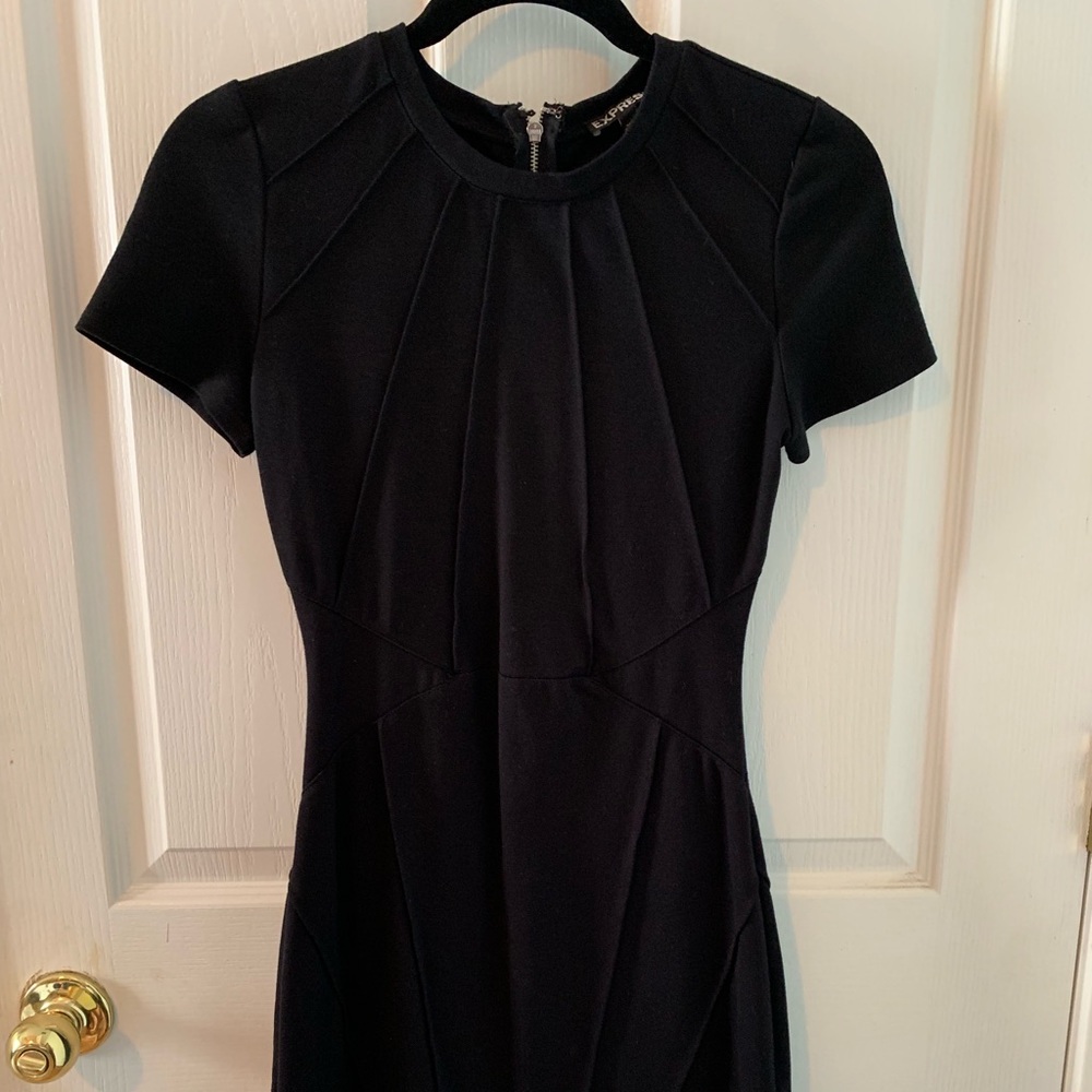 Black Women Dress (Back zip)